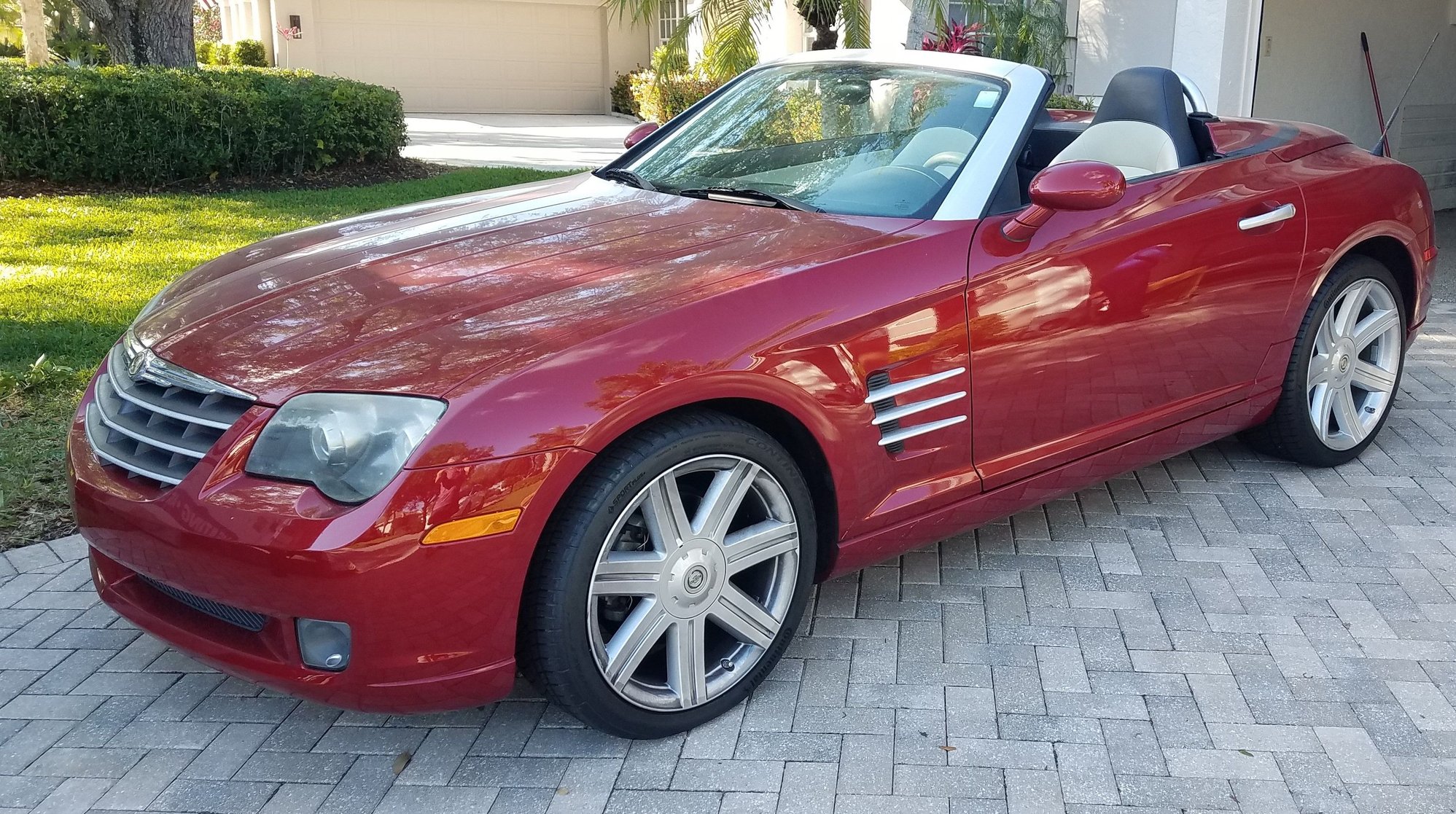 2006 Chrysler Crossfire - Vibrant Red Crossfire Convertible - Used - VIN 1C3AN65L26X062192 - 20,000 Miles - 6 cyl - 2WD - Automatic - Convertible - Red - Bonita Springs, FL 34135, United States