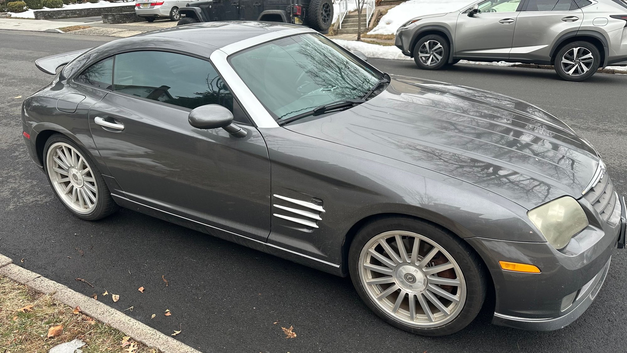 2005 Chrysler Crossfire - A one owner 2005 Chrysler Crossfire SRT6 that needs a little care Selling AS IS - Used - VIN 1c3an79n65x039823 - 218,700 Miles - 6 cyl - 2WD - Automatic - Coupe - Gray - Rutherford, NJ 07070, United States