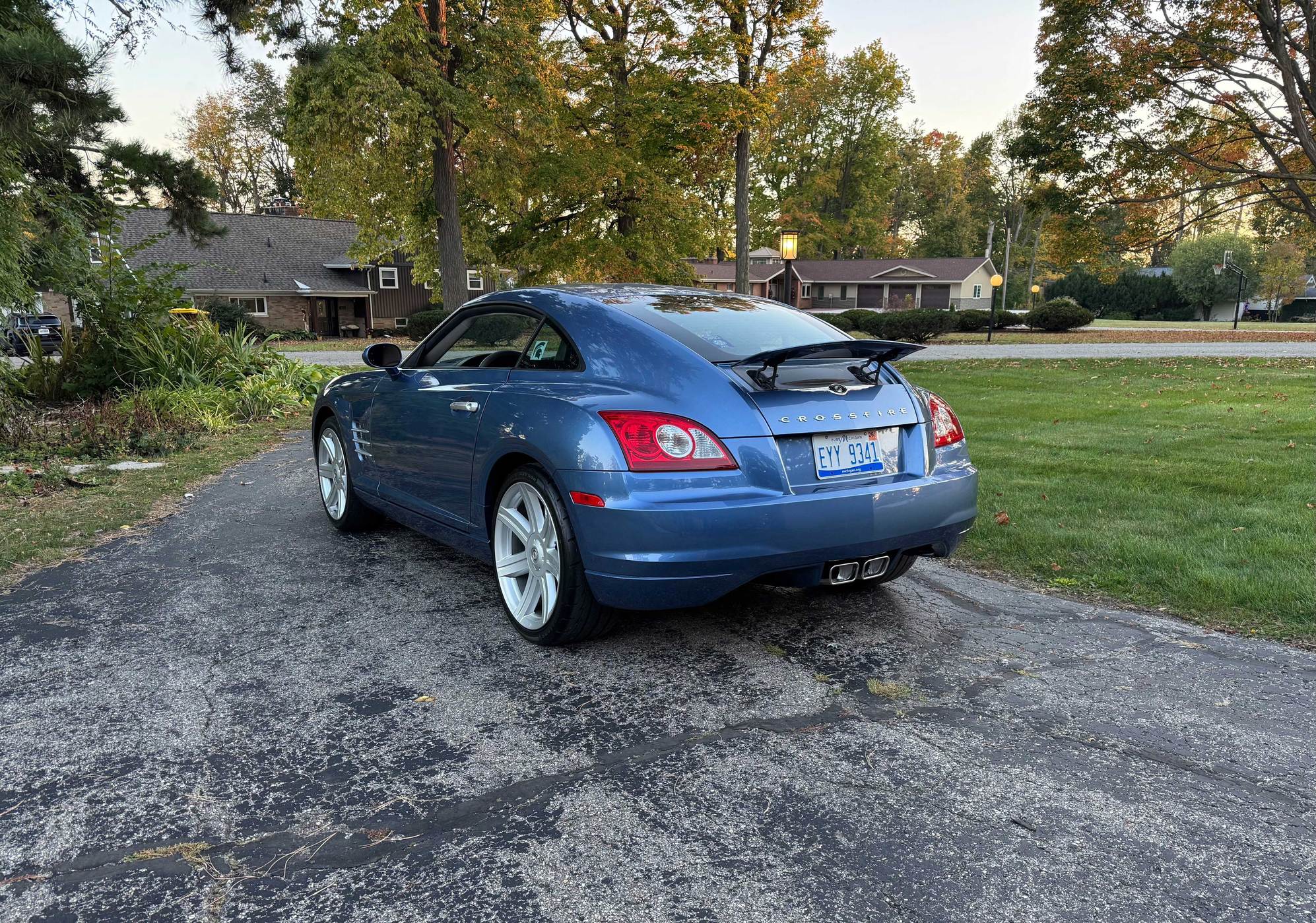 2007 Chrysler Crossfire - 2007 Chrysler Crossfire Limited - Coupe - Used - VIN 1C3LN69LX7X070691 - 32,200 Miles - 6 cyl - 2WD - Automatic - Coupe - Blue - Lansing, MI 48917, United States