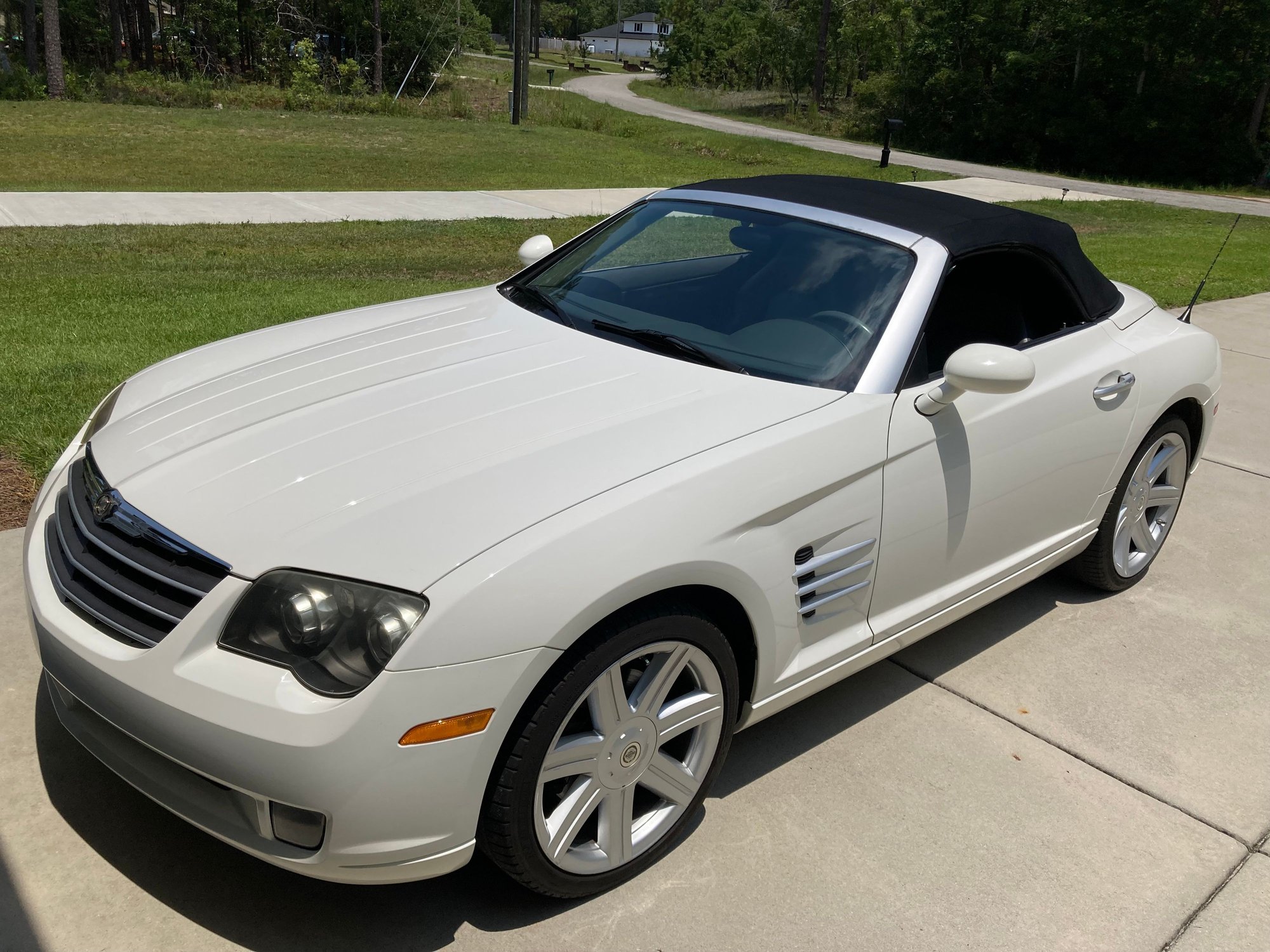 2005 Chrysler Crossfire - Crossfire Conv 6 speed - Used - VIN 1C3AN65L95X026496 - 105,000 Miles - 6 cyl - 2WD - Manual - Convertible - White - Southport, NC 28461, United States
