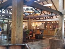Bald Head Lodge lobby near Branson, MO; owned & operated by by Bass Pro Shops