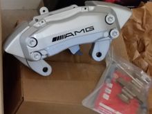 C32 AMG 4-piston caliper & hardware kit