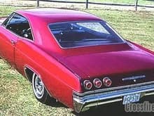 1965 Chevrolet Impala Super Sport Coupe r3q