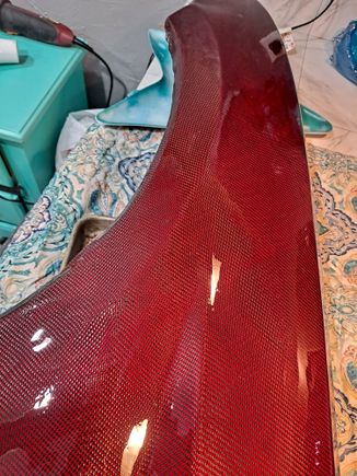 Fresh resin picture 