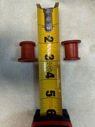 "Bushings" are this long.