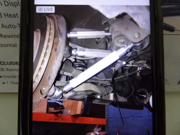 rear  adj bars