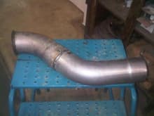 Exhaust from S471 to 5&quot; under the truck
