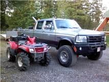 wheeler and truck