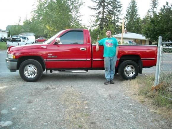 Me and my truck.