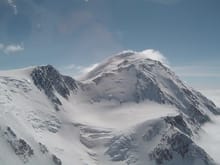 Base camp at 17,000' of Mt. Denali (McKinley), AK.  Peak is 20,310' and growing.