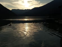 Yesterday evening at the Erlaufsee