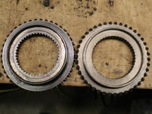 Factory on the left, aftermarket on the right, I could not bring myself to use it, I will never buy anything from that company again, Look at the teeth on the inside that lock onto the mainshaft, They are almost non existent,sent it back and I found a new factory one. 