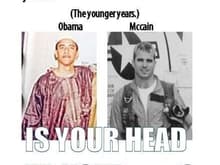 McCain and Obama clean