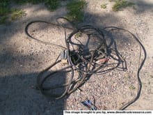 Removed Trailer Wiring