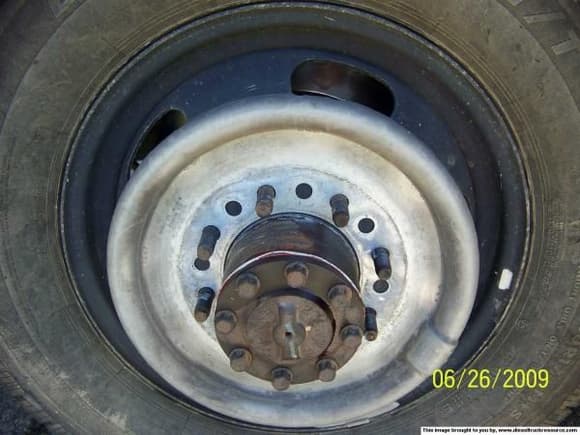 Rear brakes 04 5 Dodge 3500 069