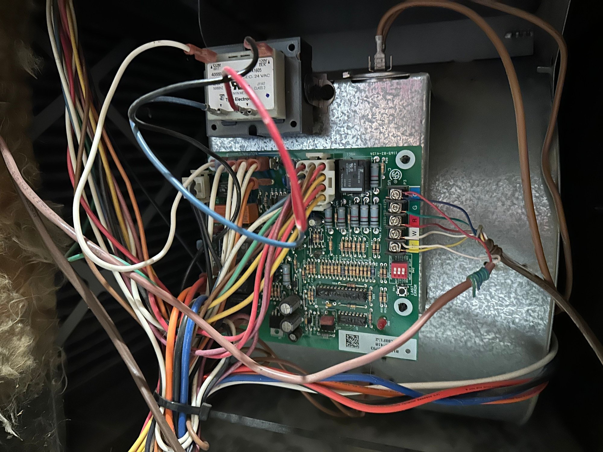 Wiring Aprilaire 500M to Goodman GMH80803BN - DoItYourself.com ...