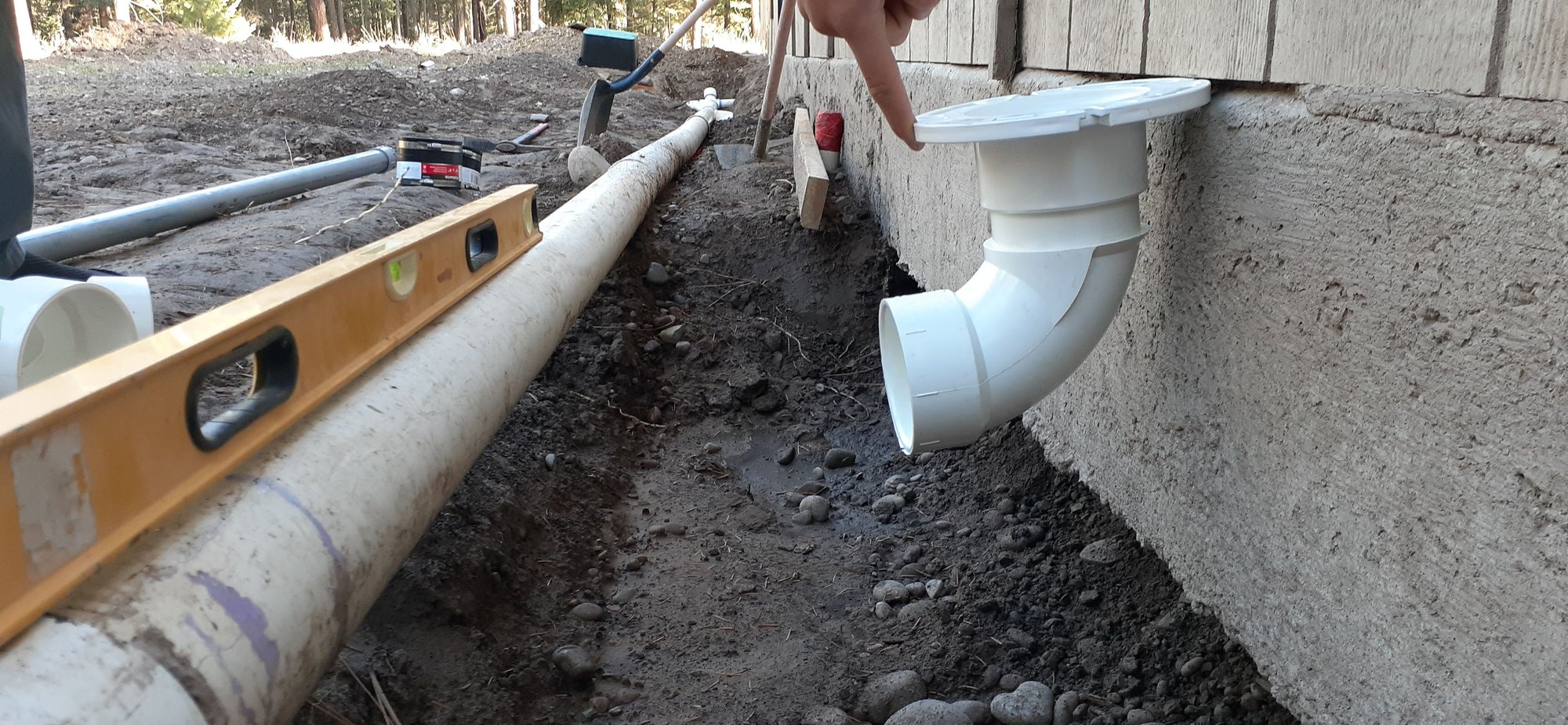 install shower plumbing under slab Community Forums