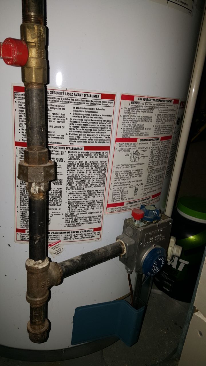 Water heater safety check Community Forums