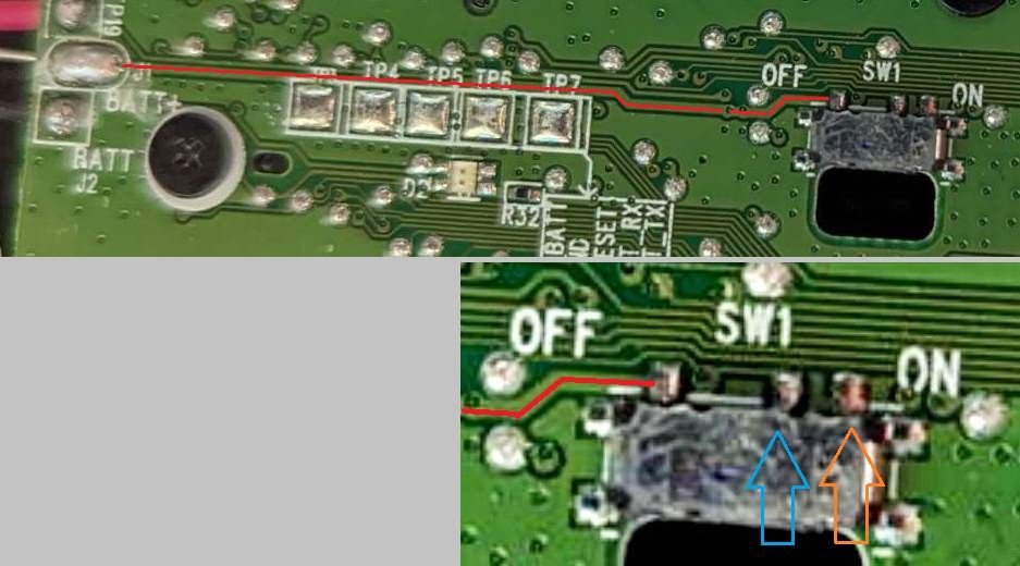 How do I bypass this broken slide switch? Community