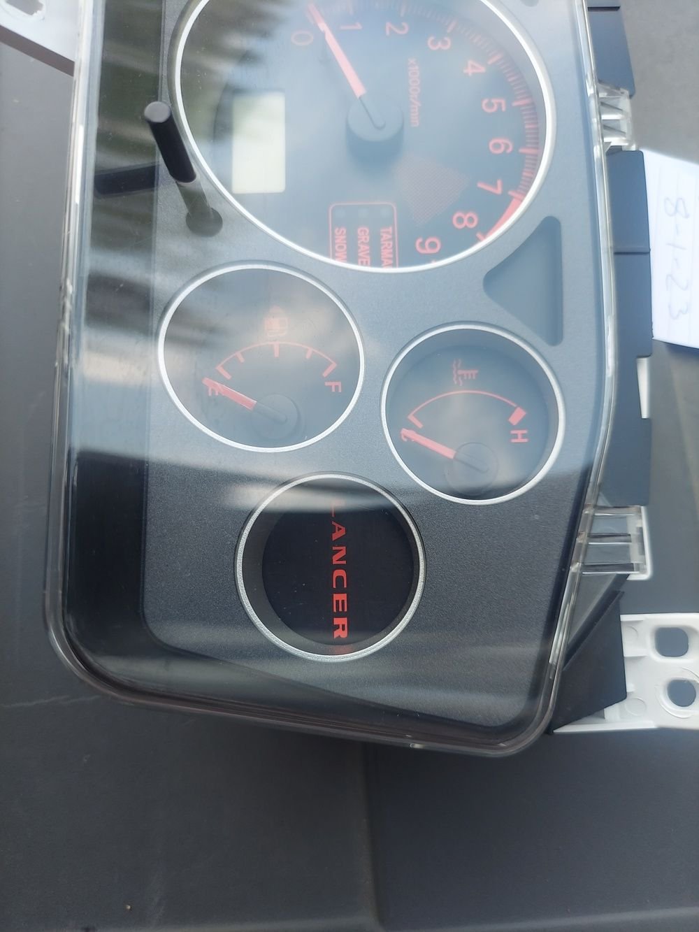 Engine - Electrical - Evo 9 Mint condition cluster, only 25K Miles - Used - 2006 to 2007 Mitsubishi Lancer Evolution - South Chicago Suburbs, IL 60475, United States