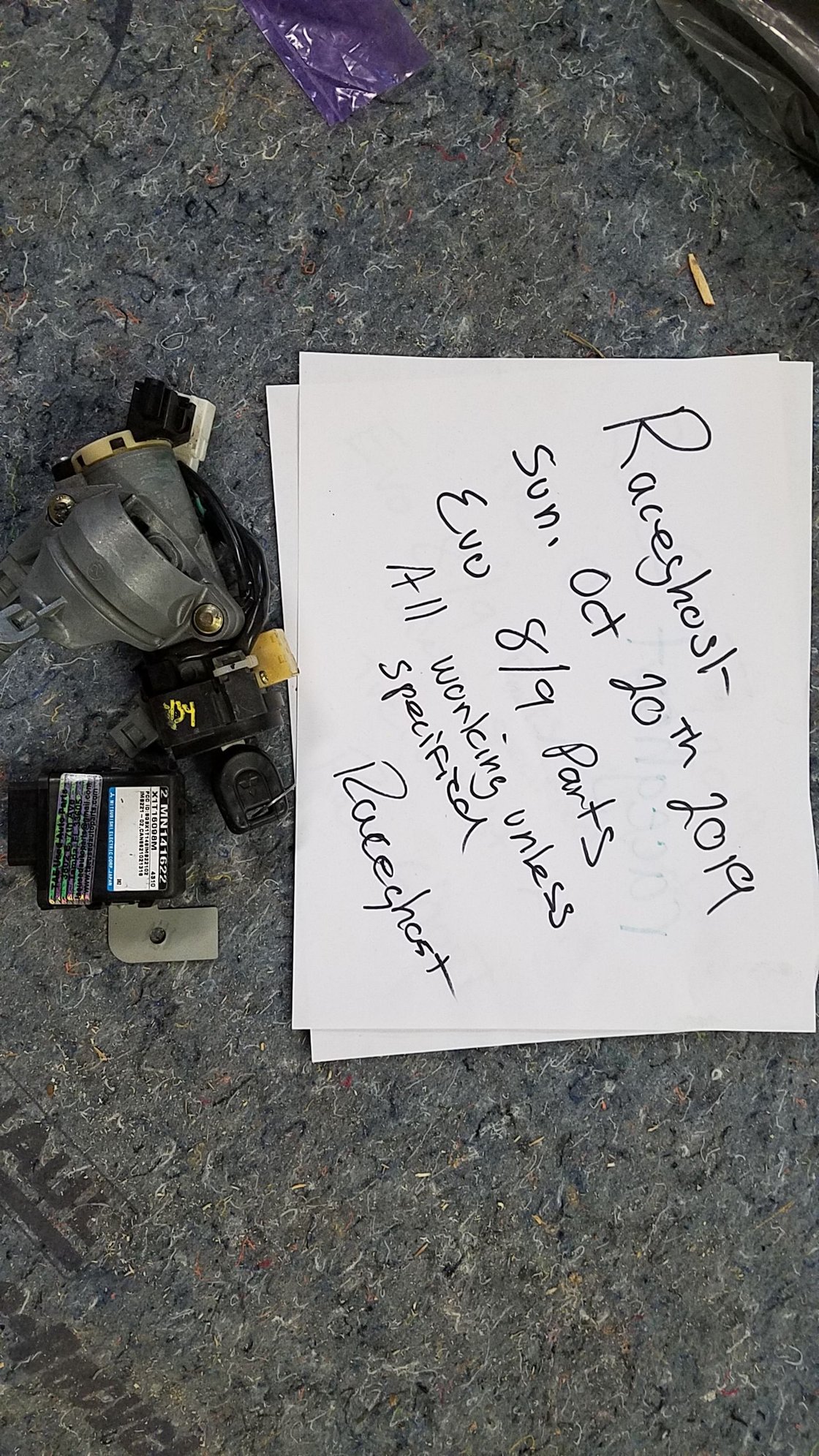 Accessories - EVO 8 2005 KEY/Immobilizer/Ignition column - Used - 2003 to 2005 Mitsubishi Lancer Evolution - Pocatello, ID 83201, United States