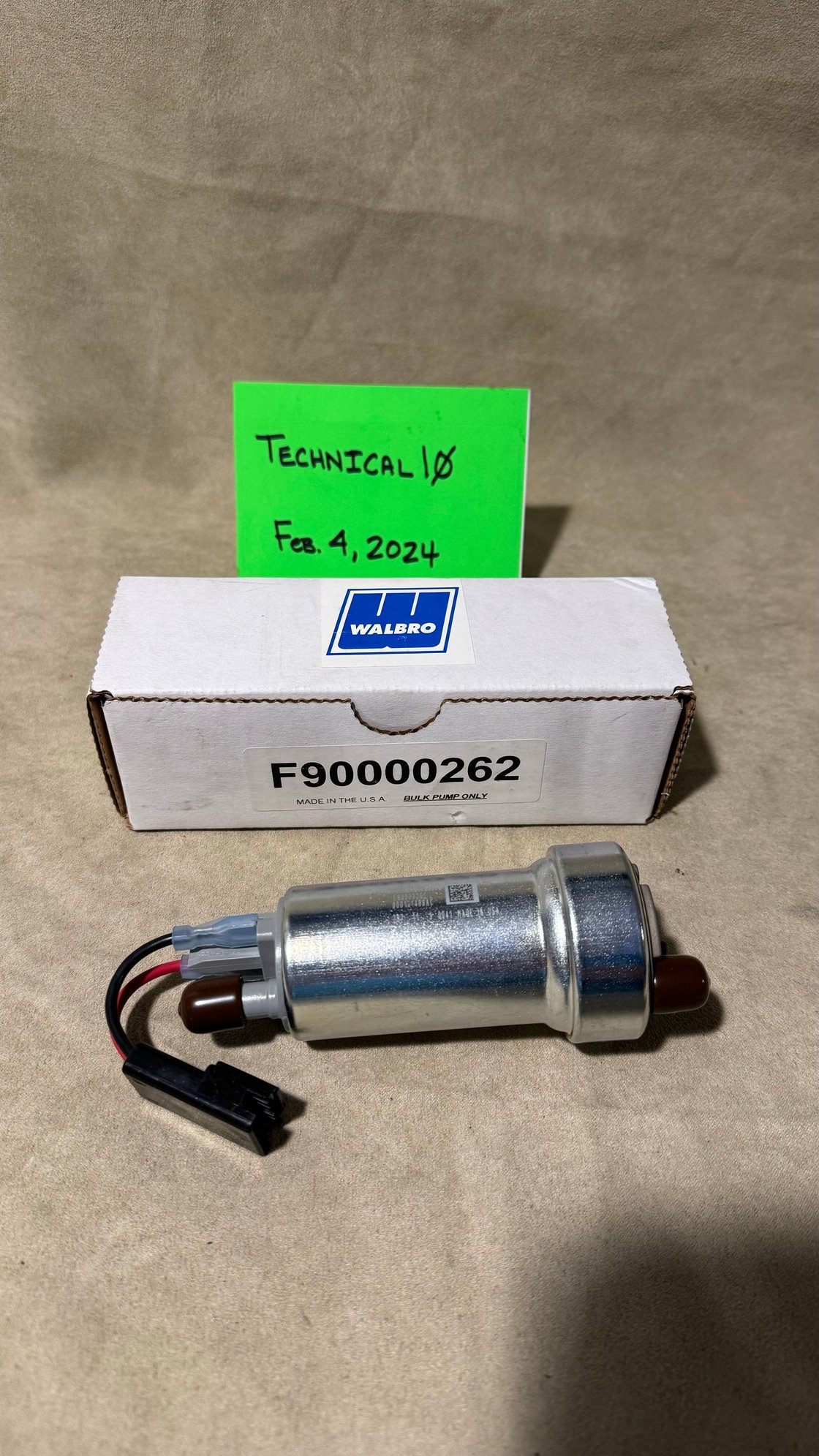 Engine - Intake/Fuel - Walbro F90000262 450lph fuel pump - New - 0  All Models - Pasadena, MD 21122, United States