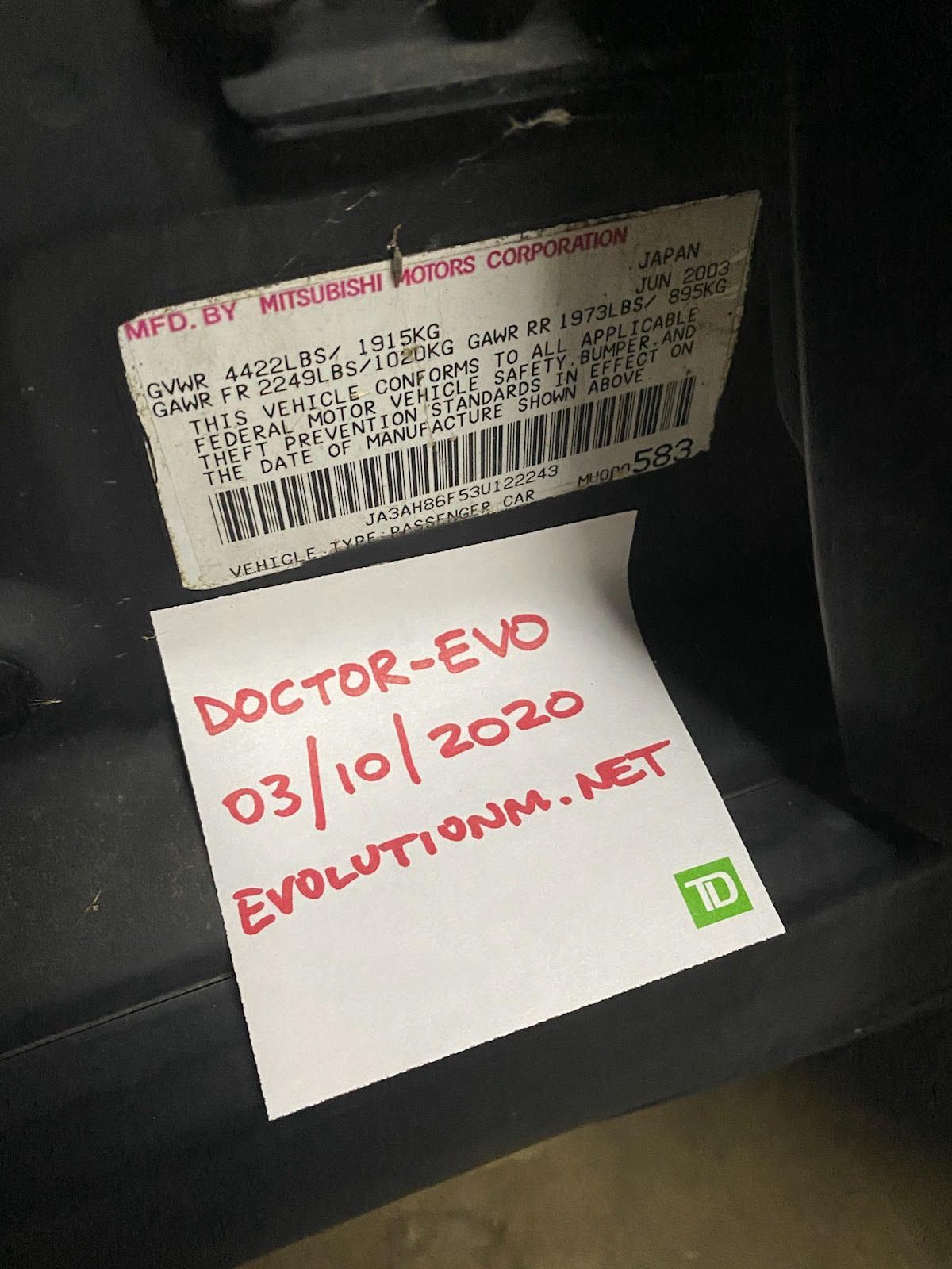 Miscellaneous - ***PART OUT*** / 2003 Lancer Evolution VIII with 62k miles / ***NO DRIVE-TRAIN*** - Used - 2003 to 2006 Mitsubishi Lancer Evolution - Downey, CA 90240, United States