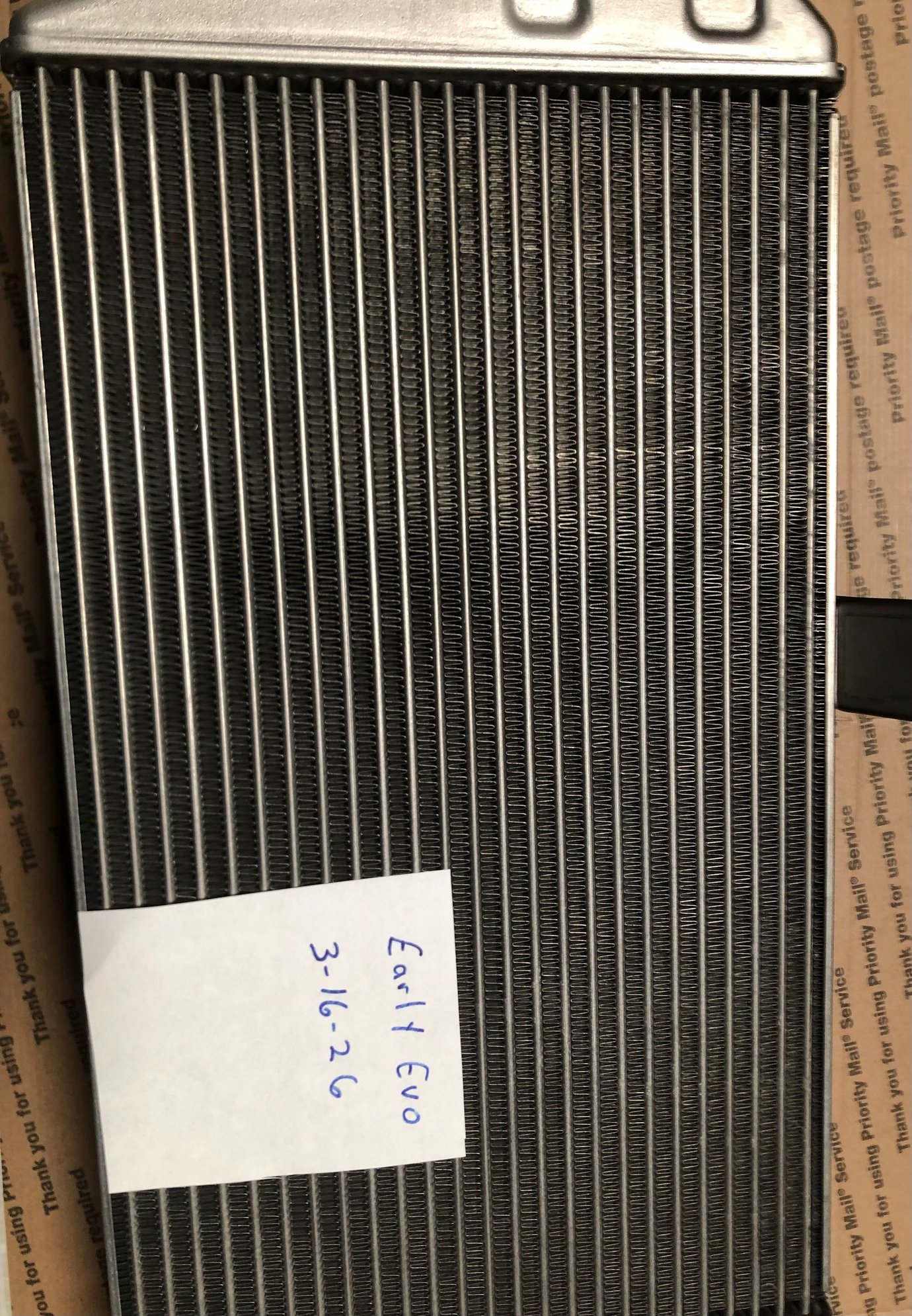 Engine - Intake/Fuel - Evo 8/9 OEM Intercooler. - New - 2003 to 2006 Mitsubishi Lancer Evolution - Henderson, NV 89052, United States