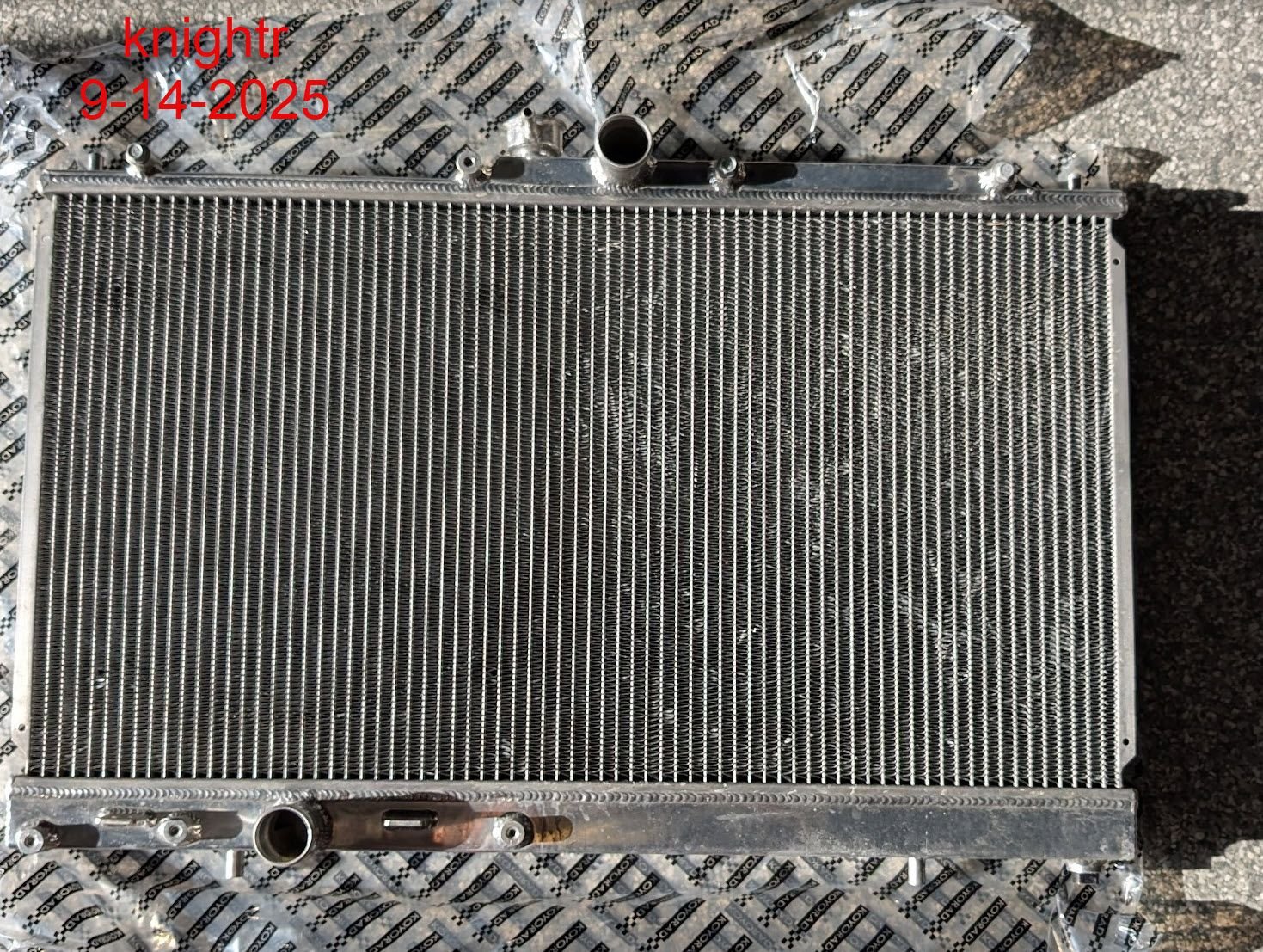 Miscellaneous - Koyo HH-Series 48mm Radiator for Evo 7/8/9 (HH031610) - Used - -1 to 2026  All Models - Milford Township, MI 48380, United States