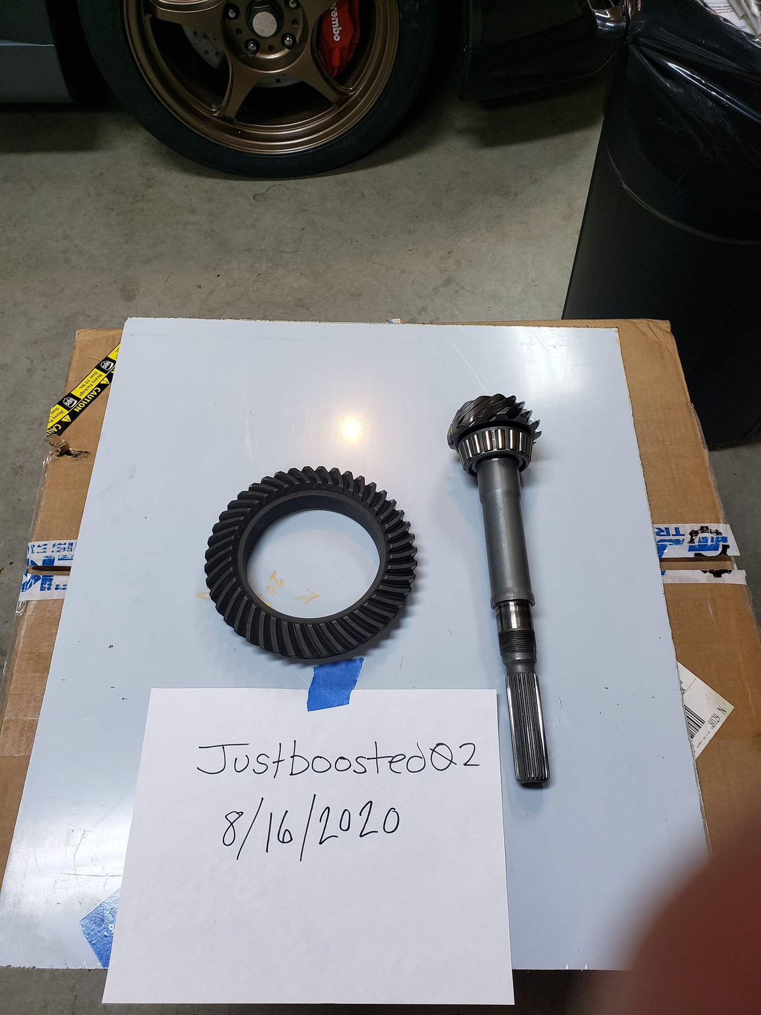 Drivetrain - Transfer Case Ring and Pinon - Used - 2003 to 2006 Mitsubishi Lancer Evolution - Brooklyn, CT 06234, United States