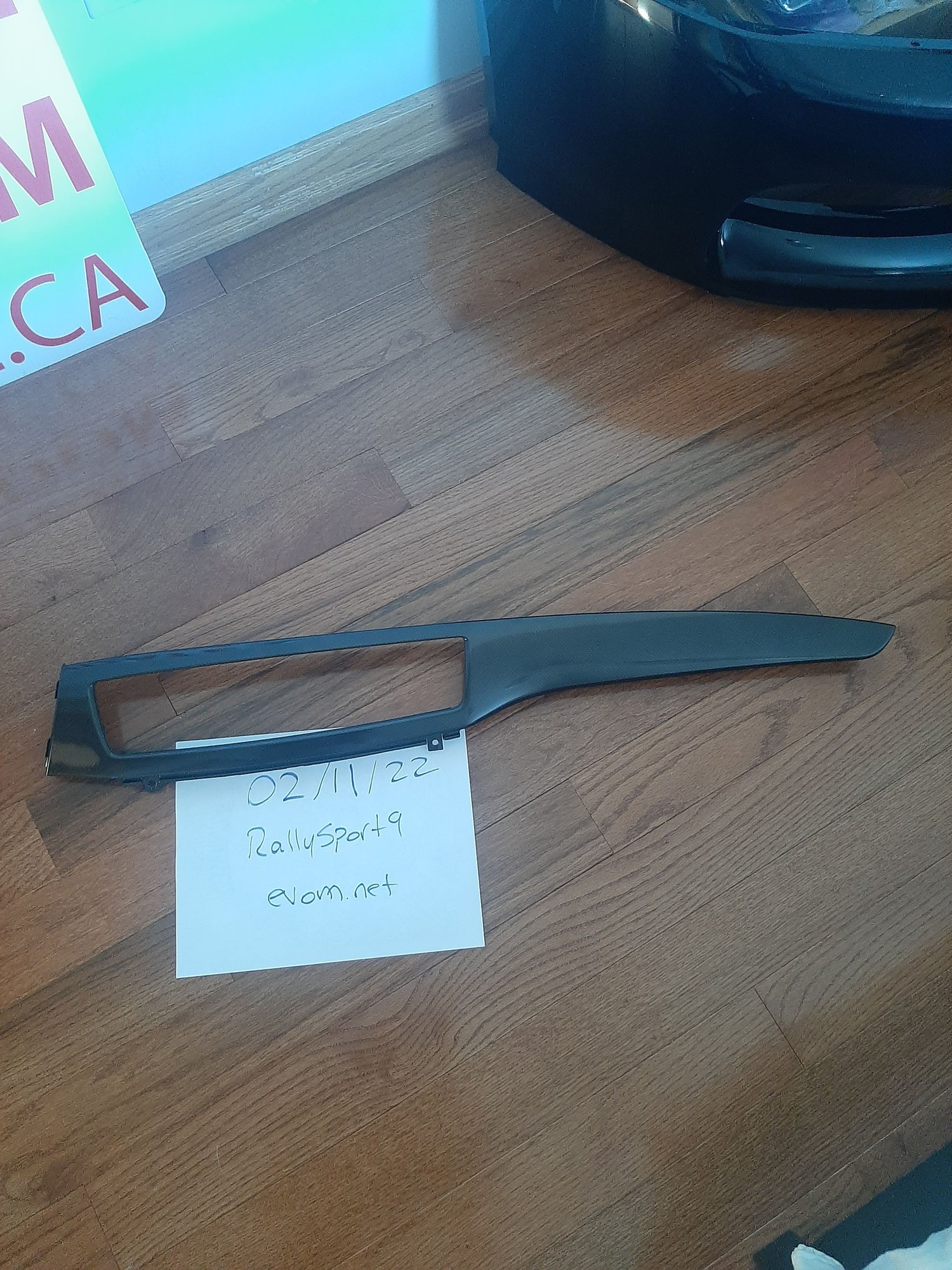 Interior/Upholstery - Evo 9 oem cf dash trim - Used - 2003 to 2006 Mitsubishi Lancer Evolution - Winnipeg, MB R3R3G3, Canada