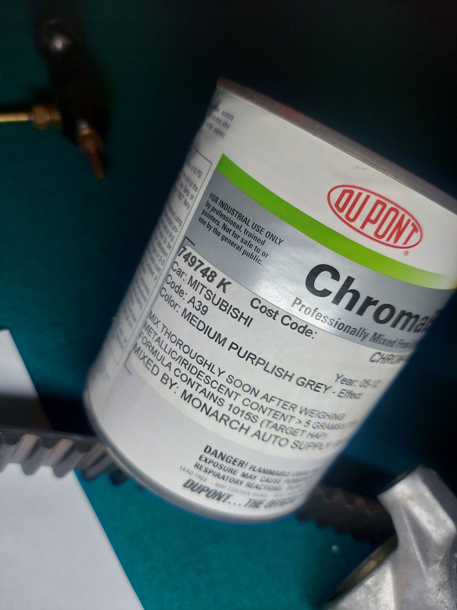 Miscellaneous - Mitsubishi A39 chromabase "GRAPHITE GREY" paint (about half a pint) unreduced - Used - 0  All Models - South Chicago Suburbs, IL 60475, United States