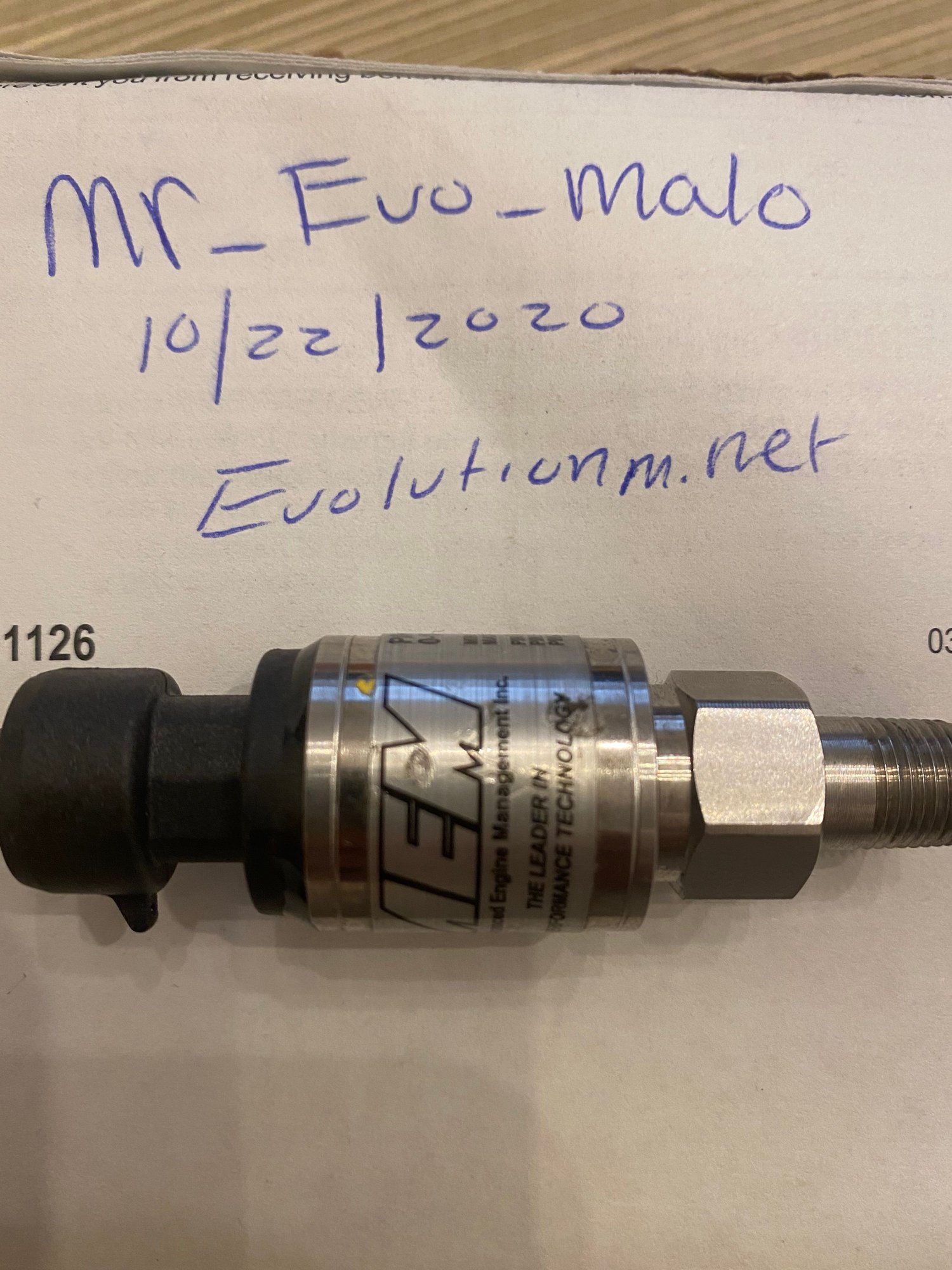 Engine - Power Adders - AEM Stainless 7 Bar Sensor - Used - Stamford, CT 06906, United States
