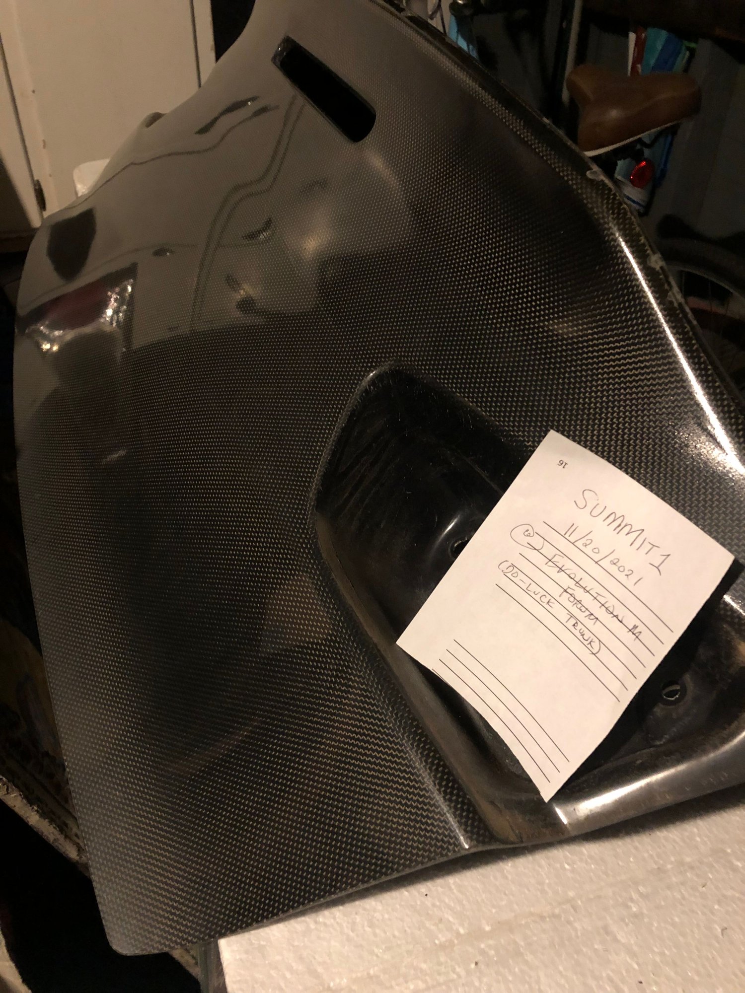 Exterior Body Parts - Do Luck Duckbill Aero Trunk (Fiber Glass) for Evo X - Used - 2007 to 2016 Mitsubishi Lancer Evolution - Manhasset, NY 11030, United States