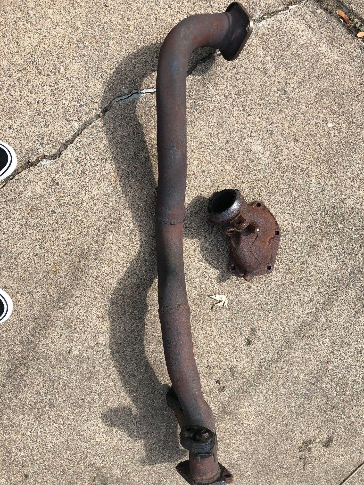 2004 Mitsubishi Lancer Evolution - Evo 8 OEM downpipe - Engine - Exhaust - $100 - Minneapolis, MN 55401, United States