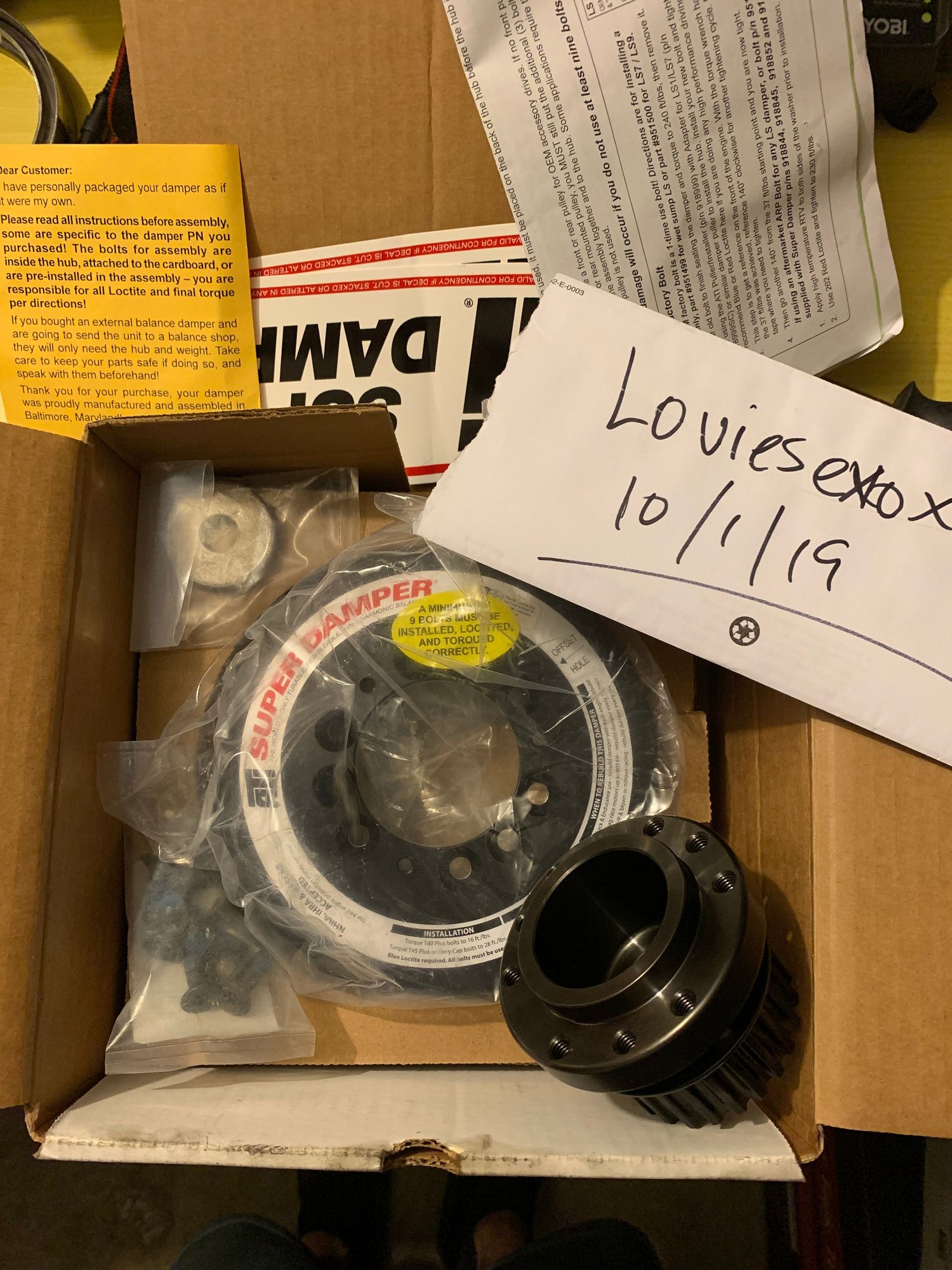 Engine - Power Adders - Evo 8/9 ATi Super Damper BNIB - New - 2004 to 2006 Mitsubishi Lancer Evolution - Beaumont, CA 92223, United States