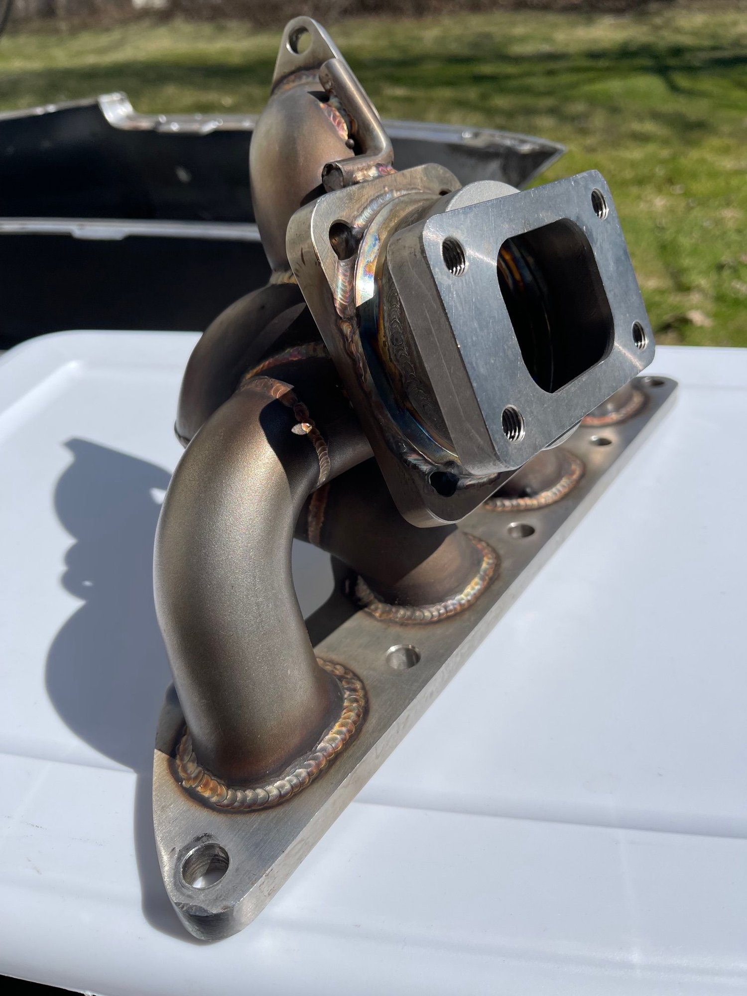 Engine - Intake/Fuel - OBX Racing Sports Turbo Manifold Evo 8/9 turbo manifold - New - 2003 to 2006 Mitsubishi Lancer Evolution - Lincoln Park, NJ 07035, United States