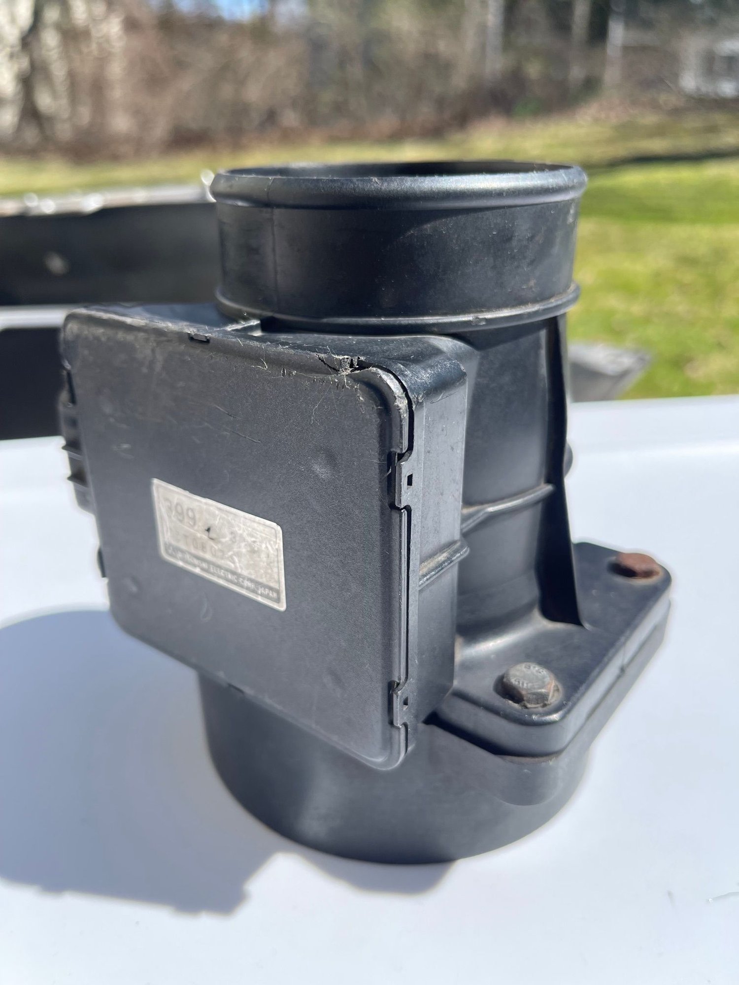 Engine - Intake/Fuel - 2003-2006 Mitsubishi Evolution 8 MAF Mass Air Flow Sensor Unit x2 - Used - 2003 to 2006 Mitsubishi Lancer Evolution - Lincoln Park, NJ 07035, United States