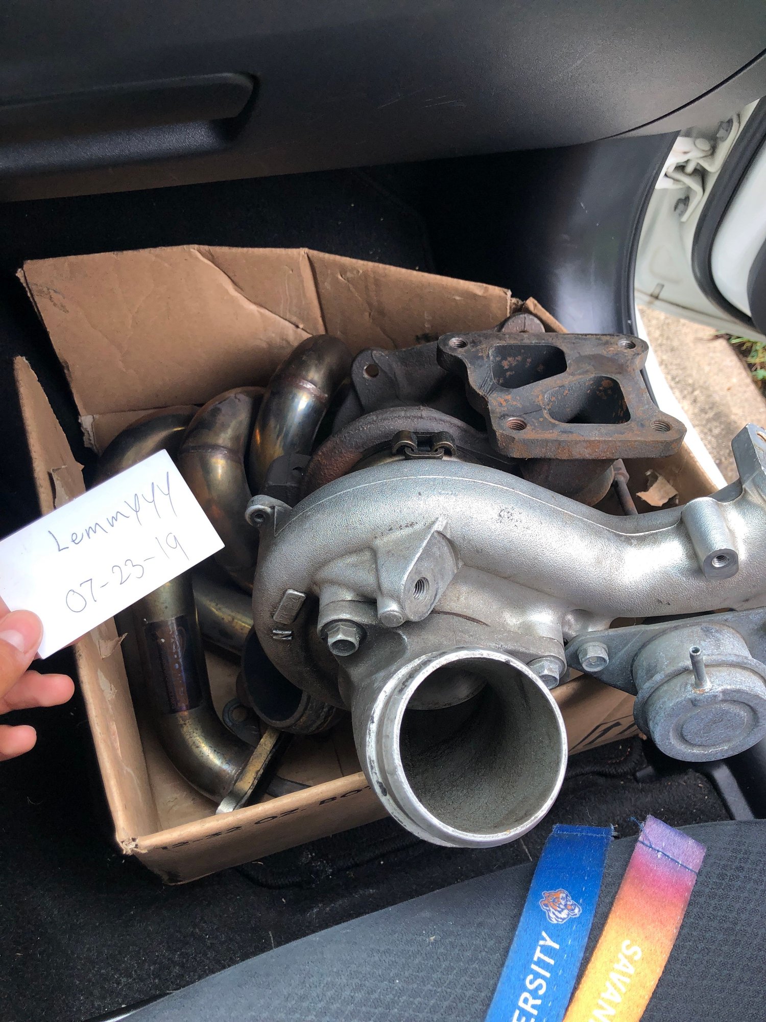 Stock evo x turbo & turbo manifold EvolutionM Mitsubishi Lancer and