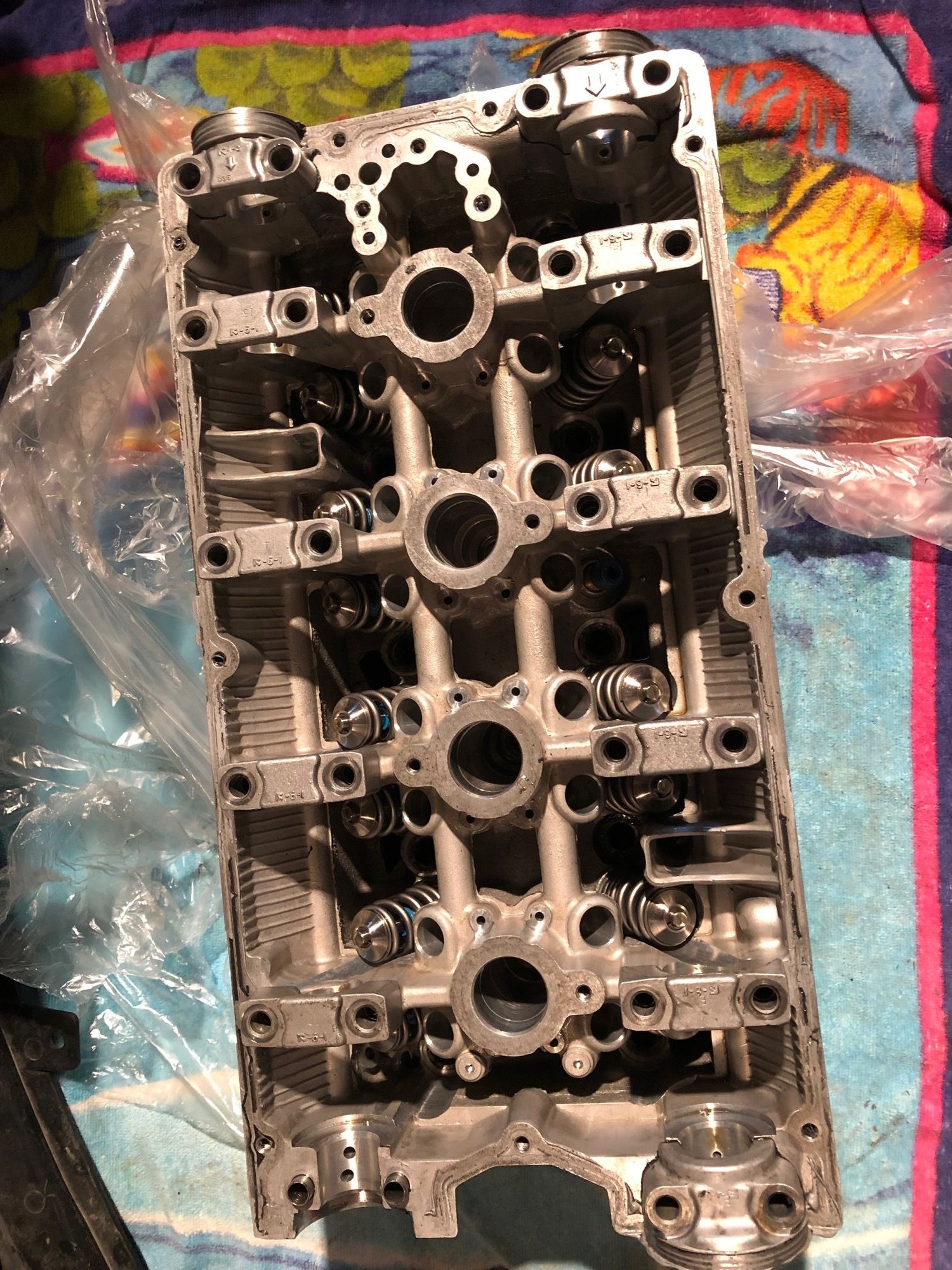 Engine - Internals - Curt Brown Ported Race head (Damaged), Diamond Piston set (Damaged) - Used - 2006 Mitsubishi Lancer Evolution - Calgary, AB T2S1M3, Canada