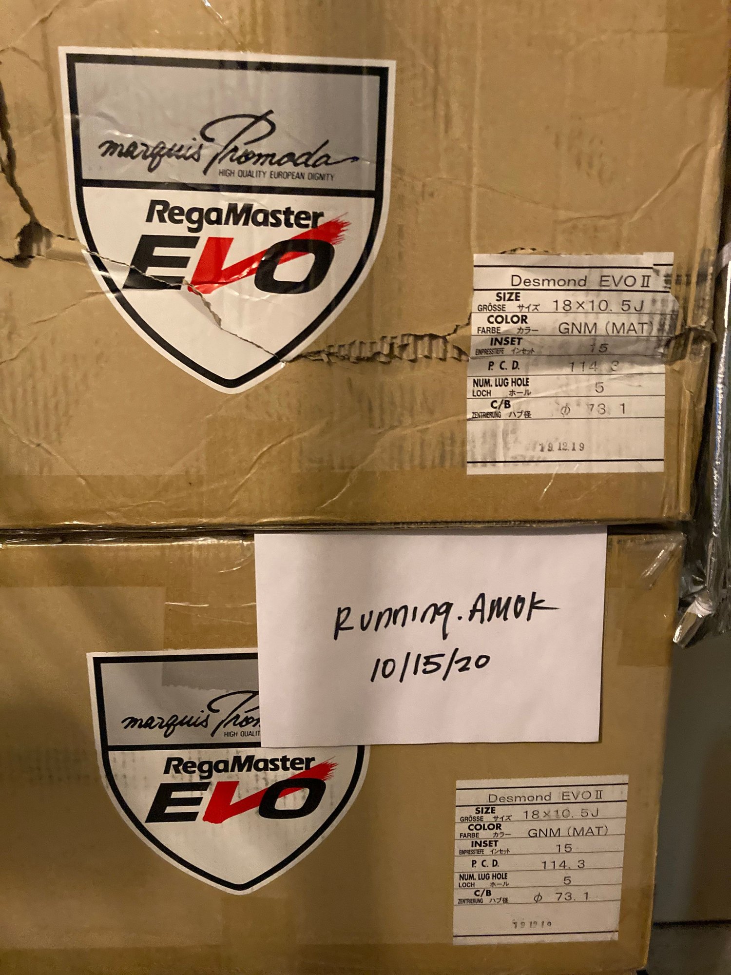 Wheels and Tires/Axles - Desmond Regamaster EVO2 18x10.5 +15 5x114.3 - New - 2002 to 2014 Any Make All Models - Rio Rancho, NM 87124, United States