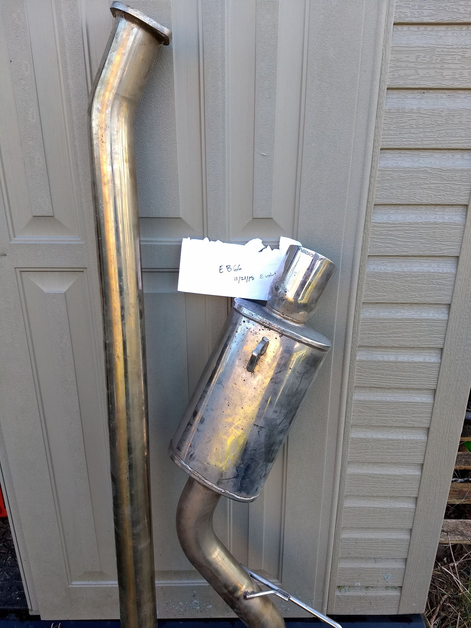 Engine - Exhaust - Perrin catback and midpipe Evo IX - Used - Woburn, MA 01801, United States