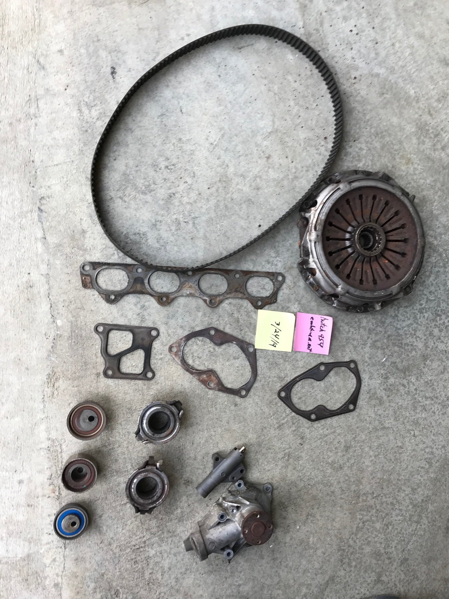 Drivetrain - Clutch and timing parts - Used - 2006 Mitsubishi Lancer Evolution - Signal Mountain, TN 37377, United States