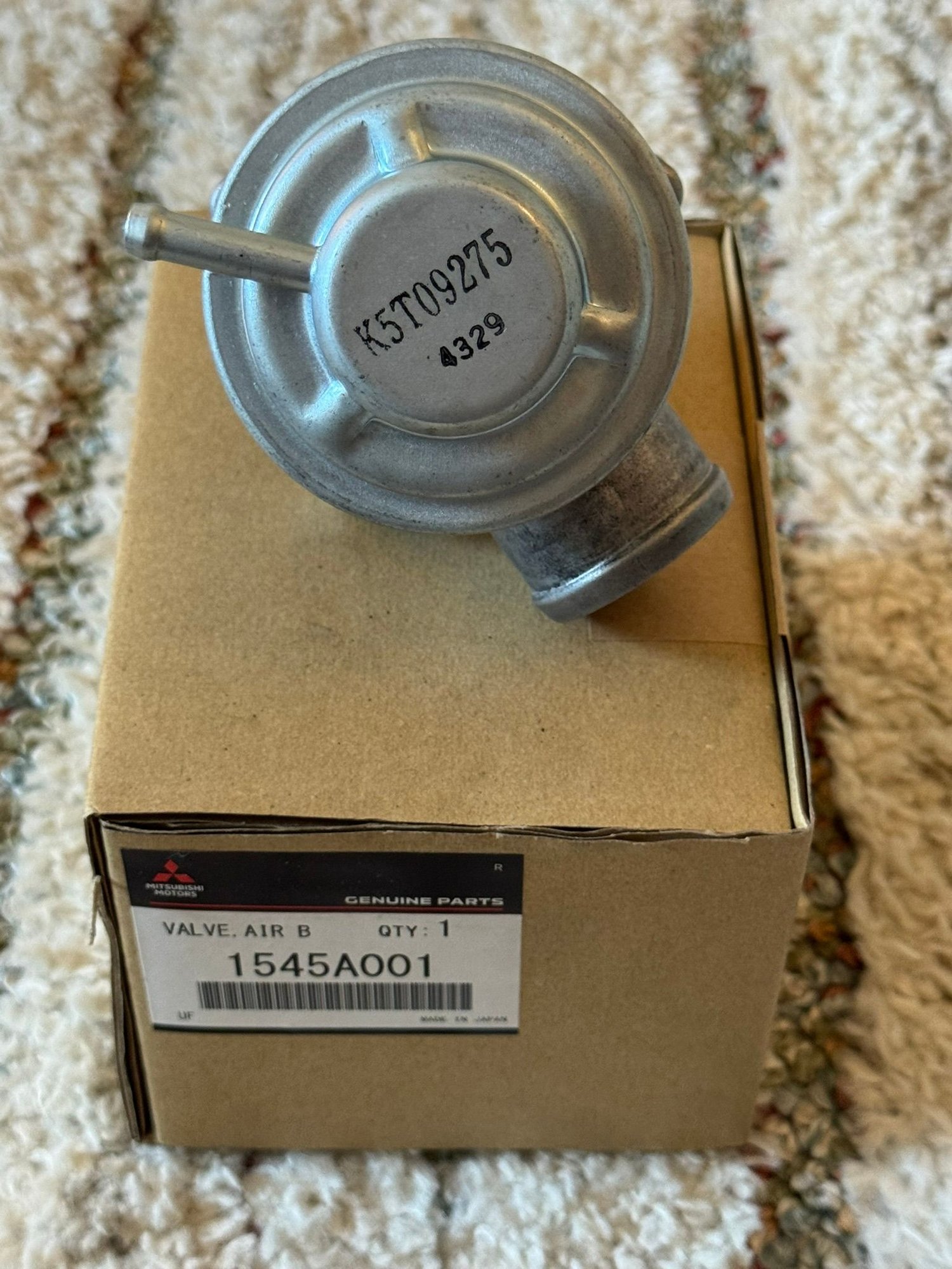 Engine - Intake/Fuel - EVO 9 OEM Blow Off Valve 1545A001 - Used - All Years  All Models - New York, NY 10010, United States