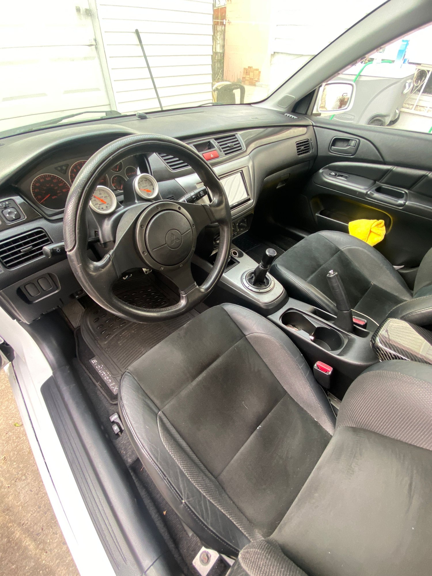 2006 Mitsubishi Lancer Evolution - Wicked White Evo 9 - Used - VIN JA3AH86C56U044850 - 68,000 Miles - 4 cyl - AWD - Manual - Sedan - White - South Ozone Park, NY 11420, United States