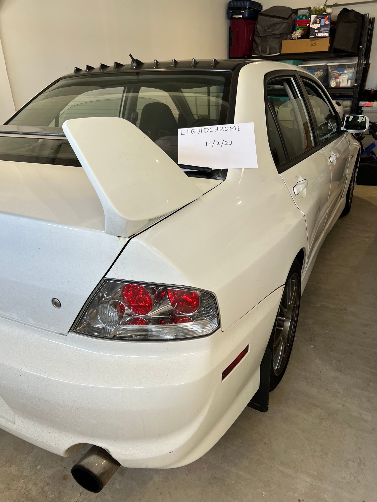 2005 Mitsubishi Lancer Evolution - 2005 Evo 8 MR - needs lot of work - Used - VIN JA3AH86D55U011435 - 190,000 Miles - 4 cyl - AWD - Manual - Sedan - White - River Edge, NJ 07661, United States