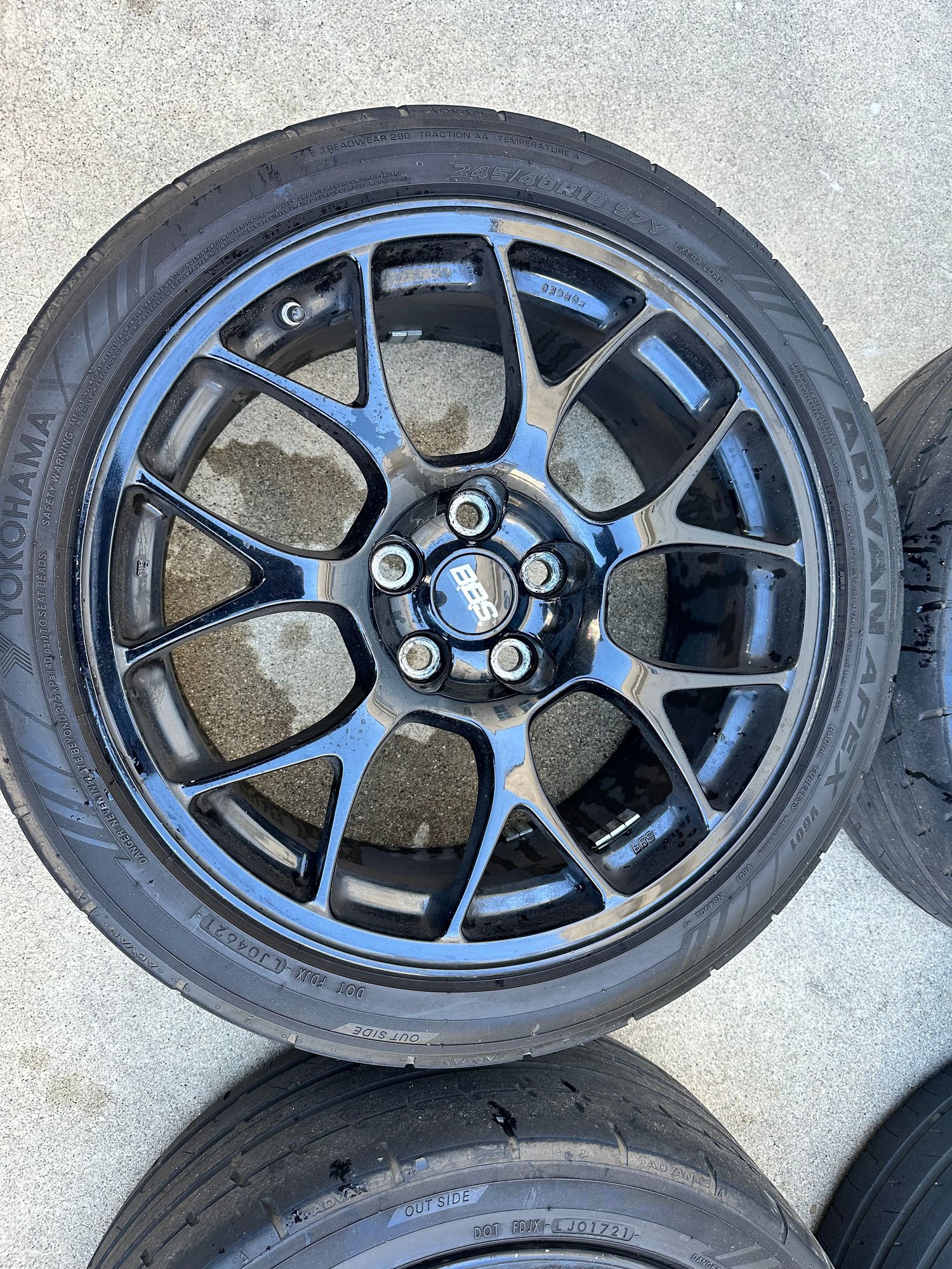 Wheels and Tires/Axles - BBS forged wheels 18” x 8.5” +38 OEM Evolution X MR - Used - -1 to 2025  All Models - Glendale, CA 91205, United States