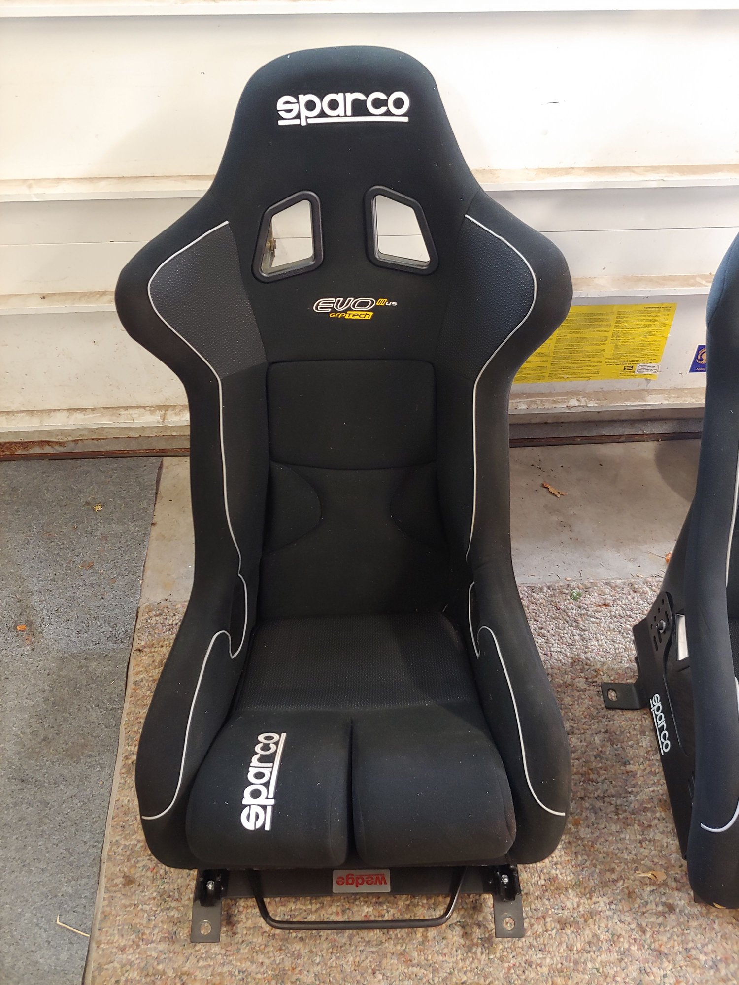 Interior/Upholstery - 2 Sparco Evo II US race seats - Used - 2003 to 2006 Mitsubishi Lancer Evolution - Rochester, NY 14610, United States