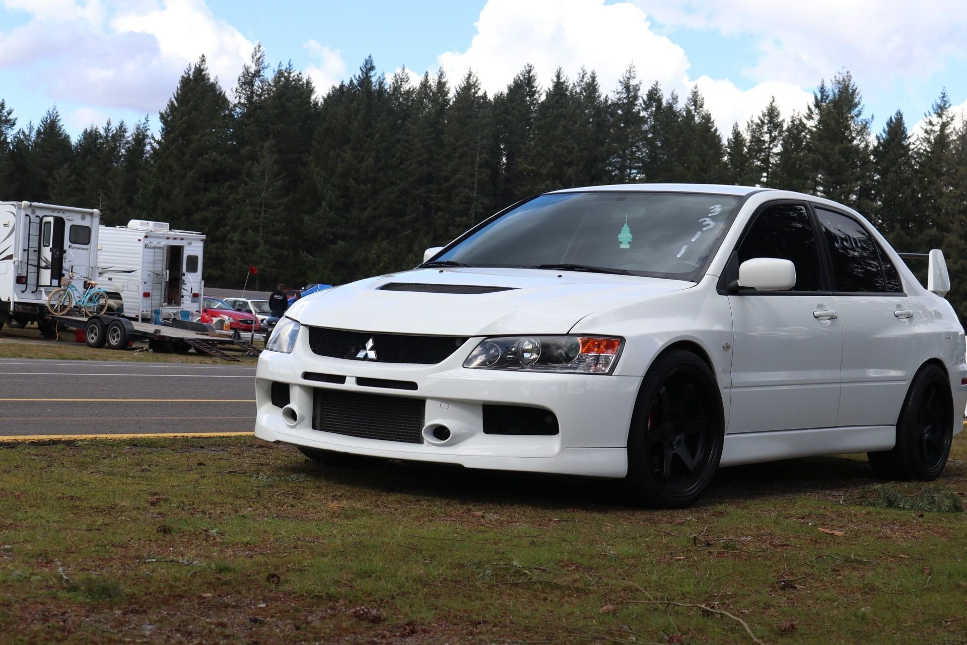 2006 Mitsubishi Lancer Evolution - Evo 9 gsr - Used - VIN JA3AH86C66U033419 - 80,000 Miles - 4 cyl - AWD - Sedan - White - Seattle, WA 98273, United States