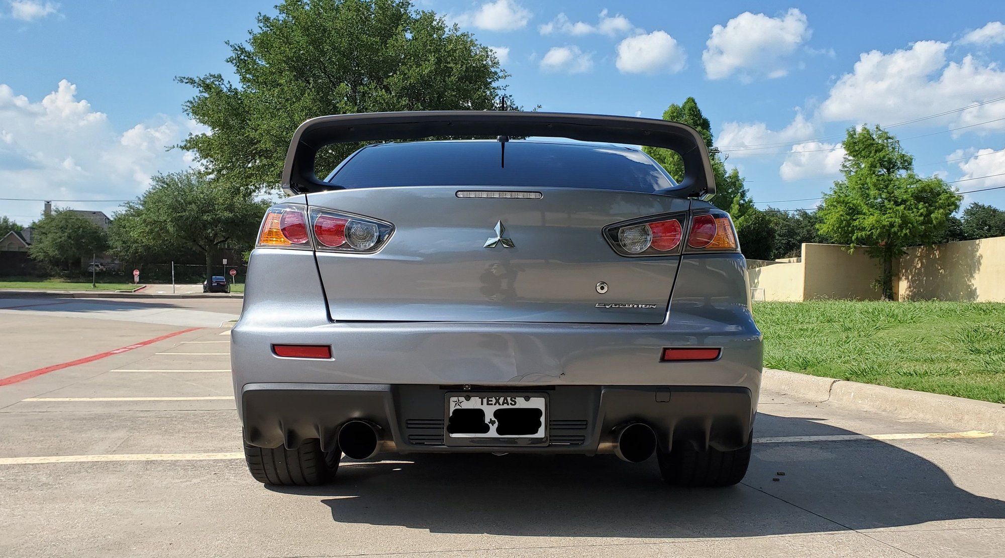 2014 Mitsubishi Lancer Evolution - 2014 Evolution X GSR - Used - VIN JA32W8FV6EU008126 - 50,948 Miles - 4 cyl - AWD - Manual - Sedan - Gray - Carrollton, TX 75006, United States